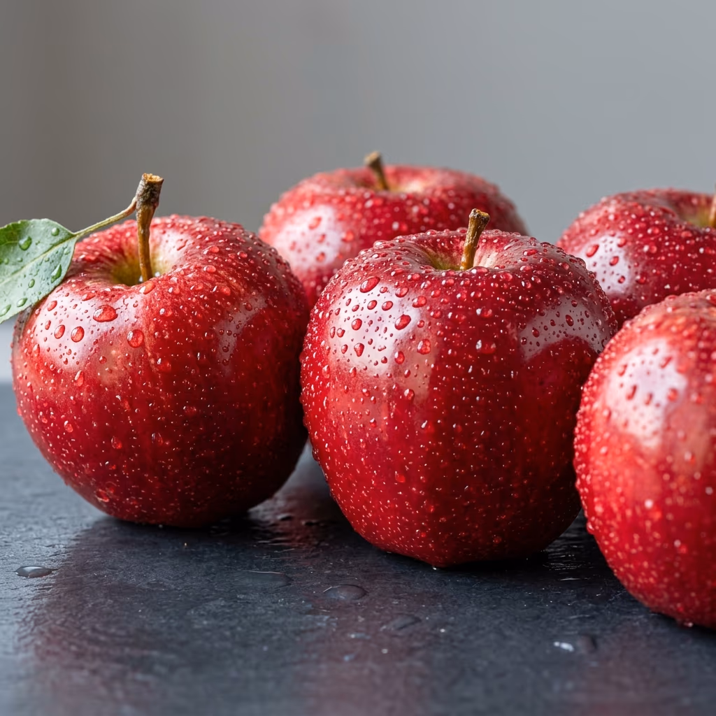 Crisp fresh apples